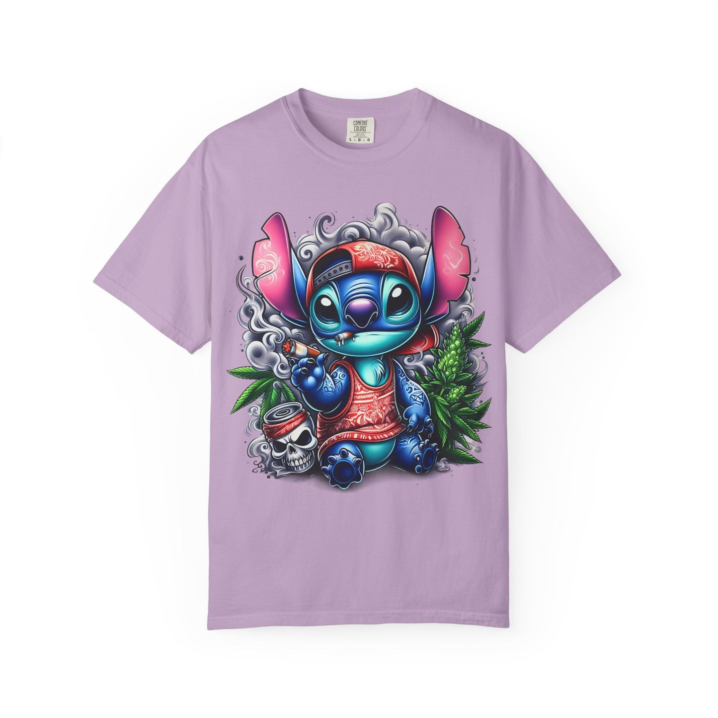 Vibrant Cartoon Character T-shirt, Fun Unisex Tee, Casual Streetwear, Gift for Teens, Summer Wardrobe Essential, Cannabis, 420