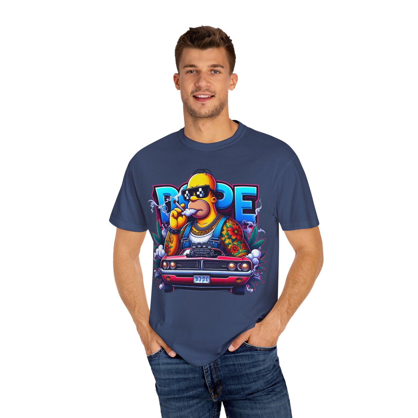 Urban Vibe Graphic Tee - Streetwear, Casual Style, Gift for Him, Retro Animation, Summer Fashion, 420, Cannabis