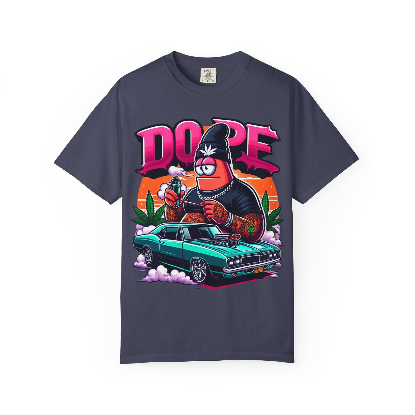 Dope Vibes Unisex T-shirt, Graphic Tee for Streetwear, Cool Casual Outfit, Gift for Artists, Hip Hop Culture Clothing, Cannabis, 420
