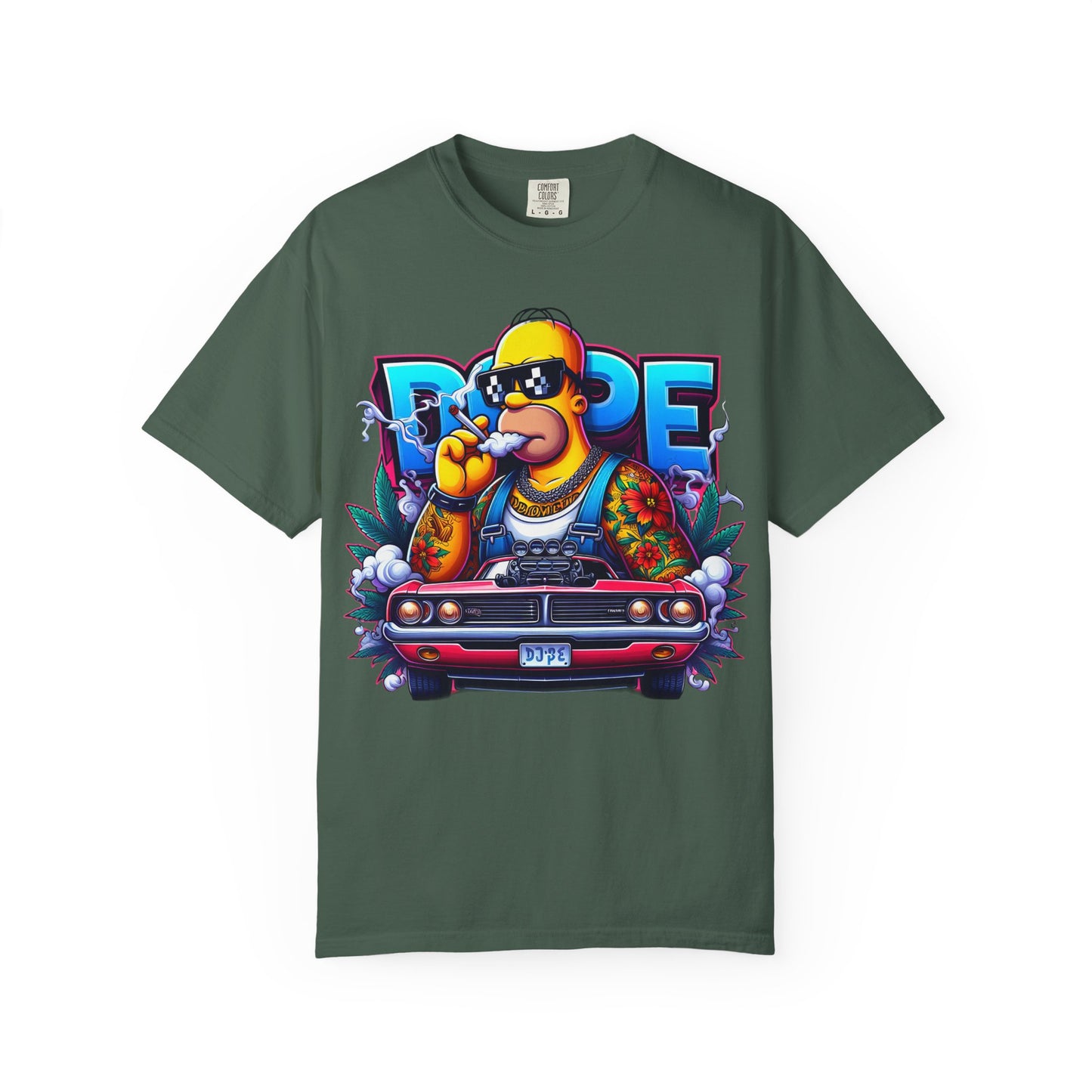 Urban Vibe Graphic Tee - Streetwear, Casual Style, Gift for Him, Retro Animation, Summer Fashion, 420, Cannabis