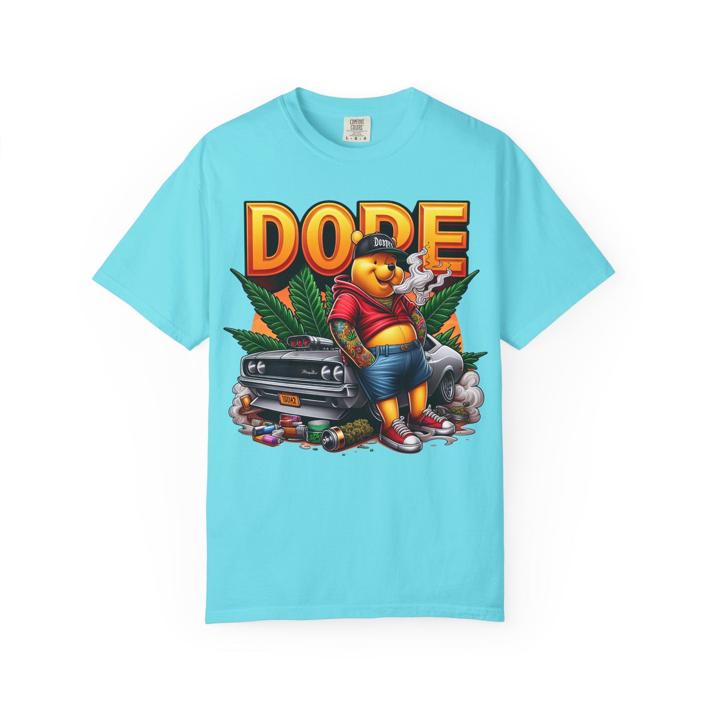 Cool Dude Graphic T-Shirt, Vintage Streetwear Tee, Perfect for Festivals, Summer Vibes, Hip Hop, Gift for Friends, 420, Cannabis