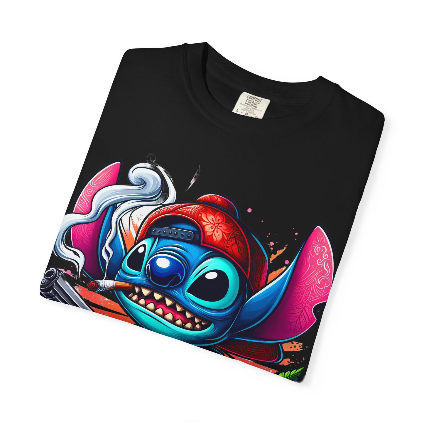Vibrant Cartoon Graphic Tee, Unisex T-shirt, Casual Wear, Streetwear Style, Summer Fashion, Gift for Friends, Cannabis, 420