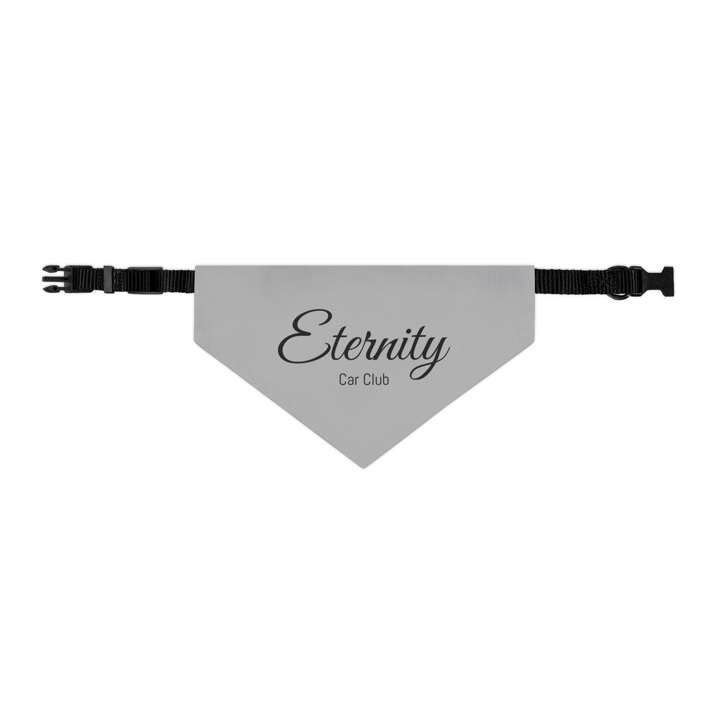 Stylish Pet Bandana Collar - Eternity Car Club Design for Dog Fashion Lovers