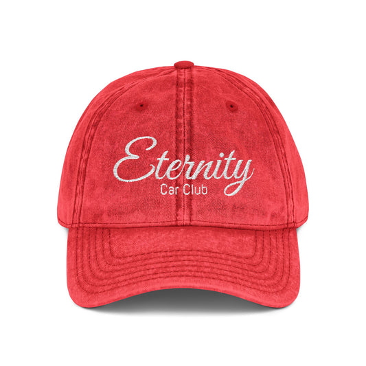 Embroidered: Eternity Car Club Vintage - Baseball Cap, Retro Hat