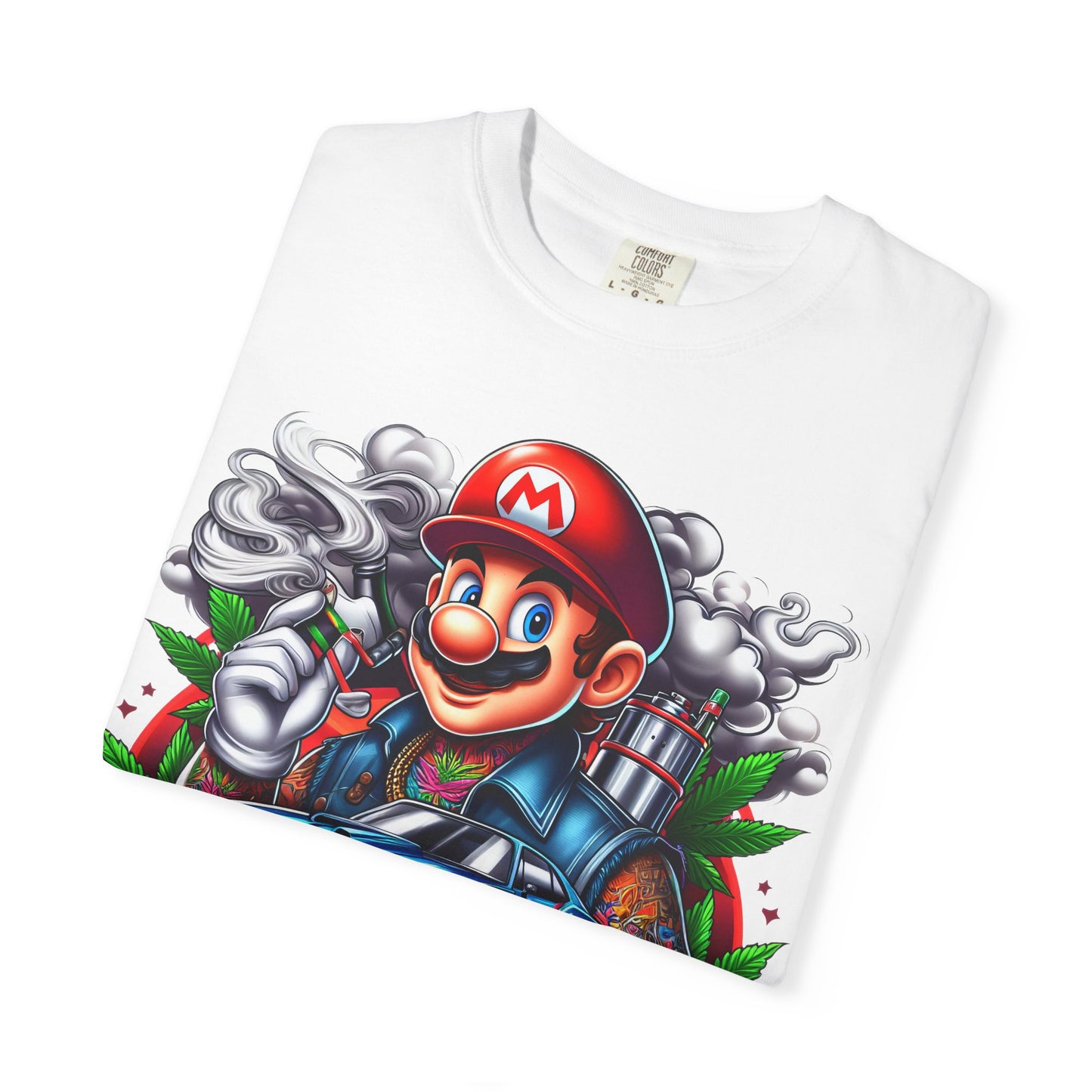 Dope Graphic Tee | Unisex Garment-Dyed T-shirt, Retro Gamer Shirt, Cute Gift for Gamers, Streetwear, Hip Hop Fashion, 420, Cannabis