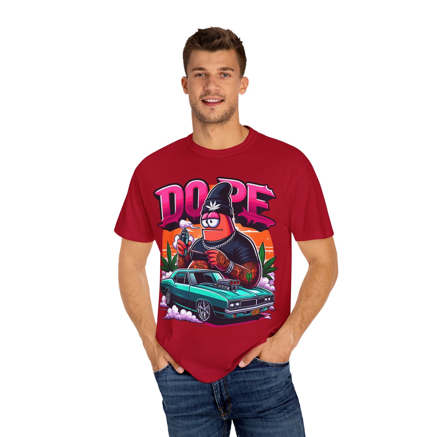 Dope Vibes Unisex T-shirt, Graphic Tee for Streetwear, Cool Casual Outfit, Gift for Artists, Hip Hop Culture Clothing, Cannabis, 420