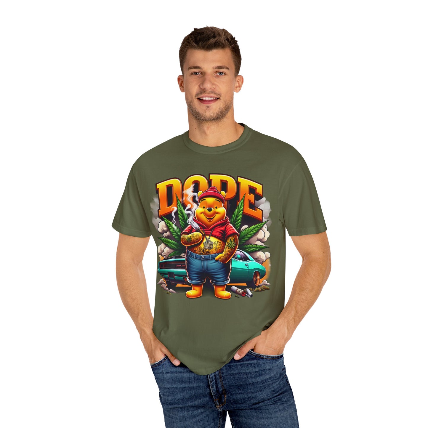 Dope Vibe Unisex T-Shirt, Chill Style Tee, Retro Graphic Shirt, Streetwear Fashion, Gifts for Him/Her, 420, Cannabis