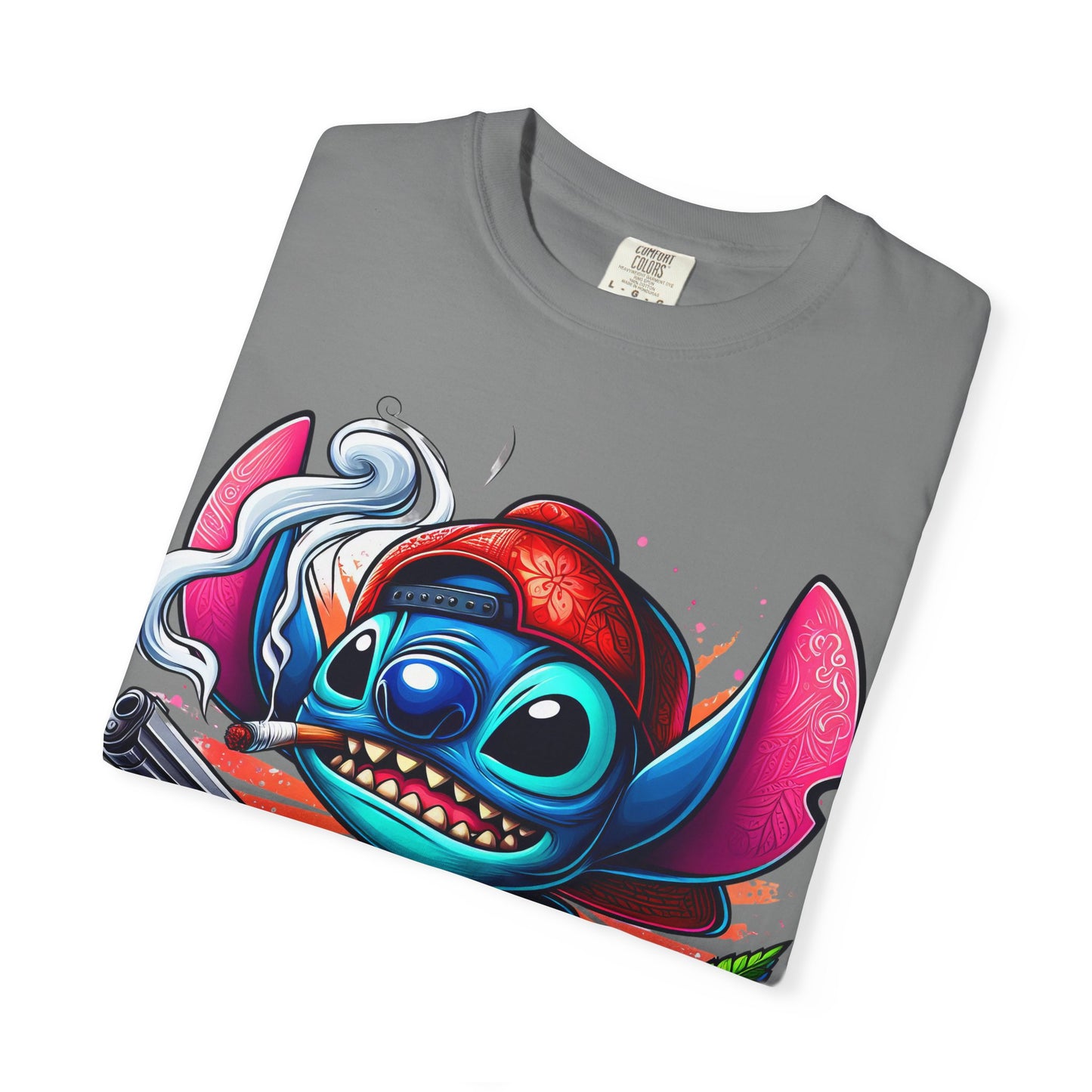 Vibrant Cartoon Graphic Tee, Unisex T-shirt, Casual Wear, Streetwear Style, Summer Fashion, Gift for Friends, Cannabis, 420