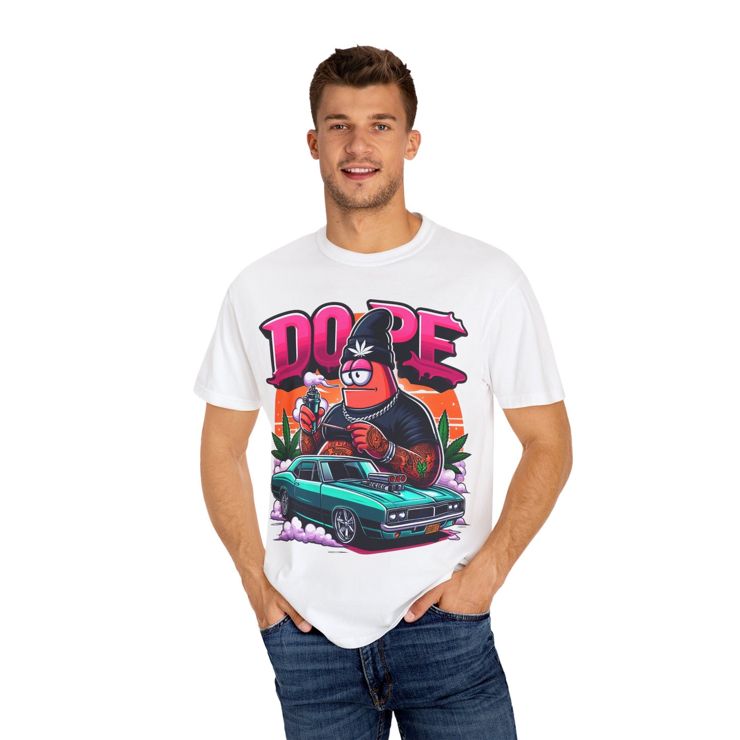 Dope Vibes Unisex T-shirt, Graphic Tee for Streetwear, Cool Casual Outfit, Gift for Artists, Hip Hop Culture Clothing, Cannabis, 420