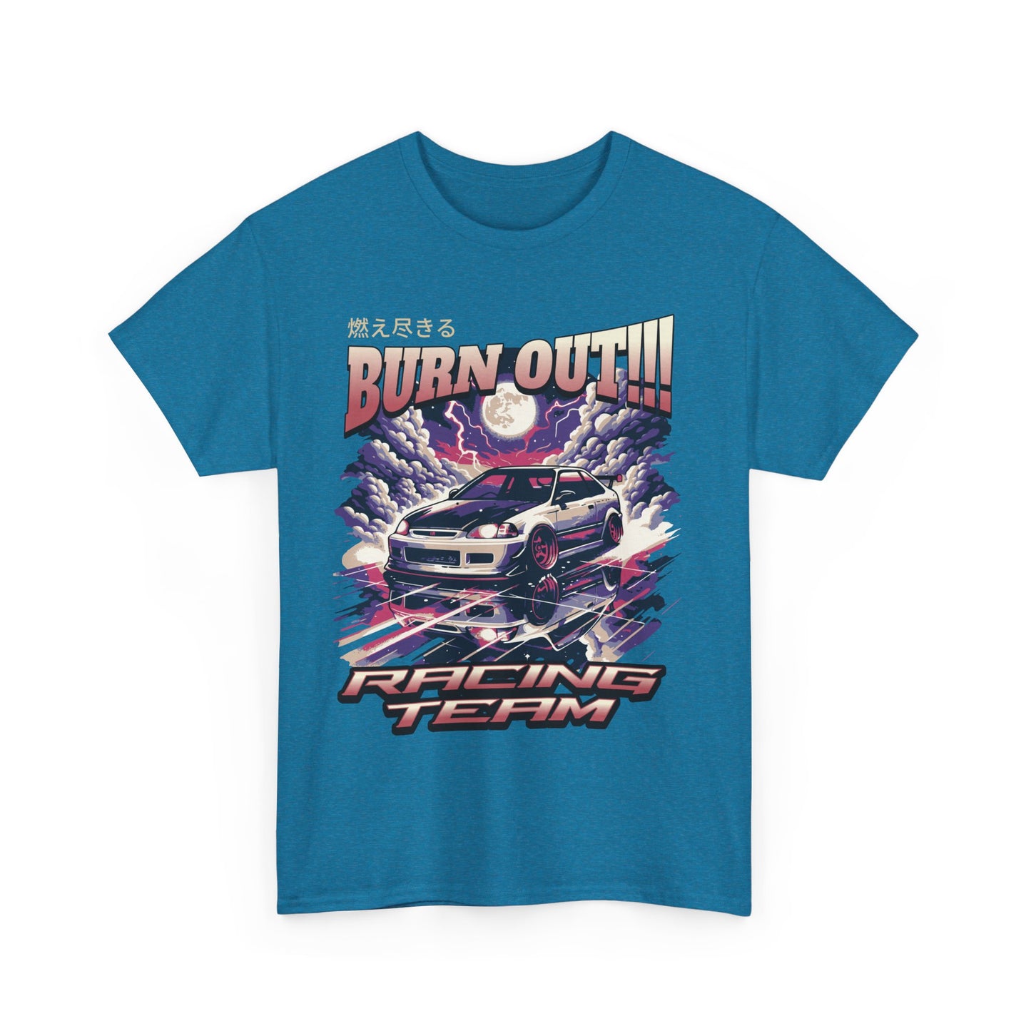 JDM Graphic Tee - Burn Out Racing