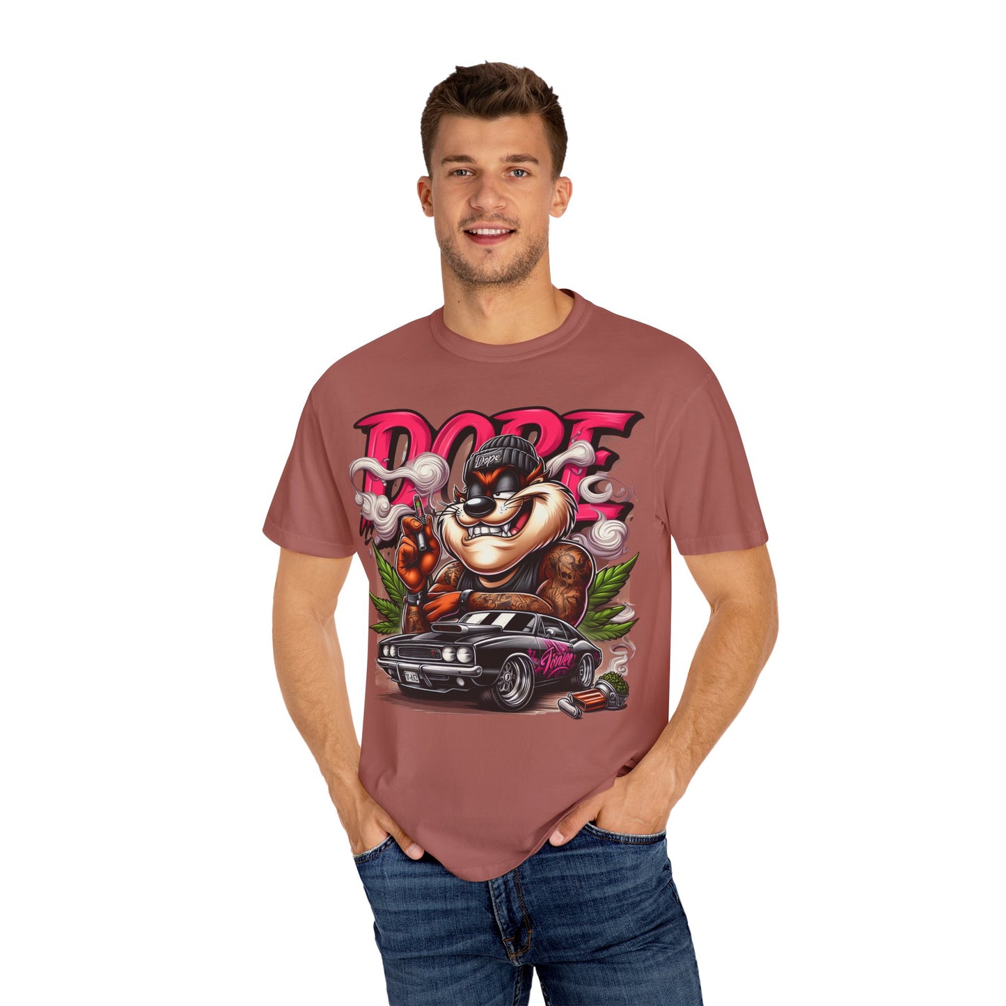 Cool Graphic T-Shirt, Vintage Car Shirt, Unisex Graphic Tee, Gift for Car Enthusiasts, Dope Clothing, Streetwear Style, 420, Cannabis