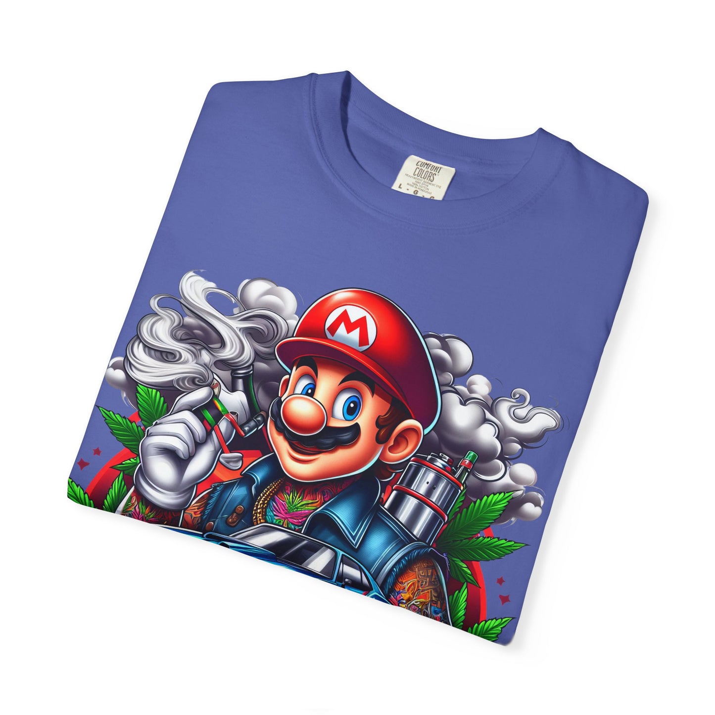 Dope Graphic Tee | Unisex Garment-Dyed T-shirt, Retro Gamer Shirt, Cute Gift for Gamers, Streetwear, Hip Hop Fashion, 420, Cannabis