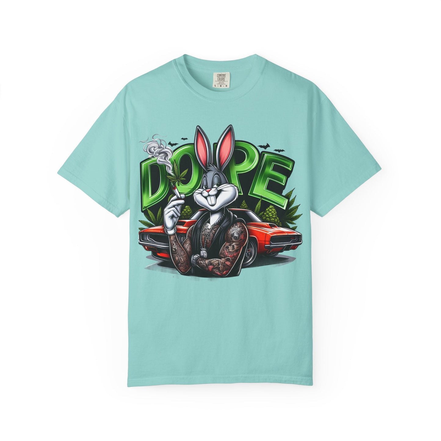 Cool Cartoon Graphic Tee, Vintage Style T-shirt, Streetwear, Hip Hop Fashion, Gift for Him, Cartoon Art Design, Loon, 420, Cannabis