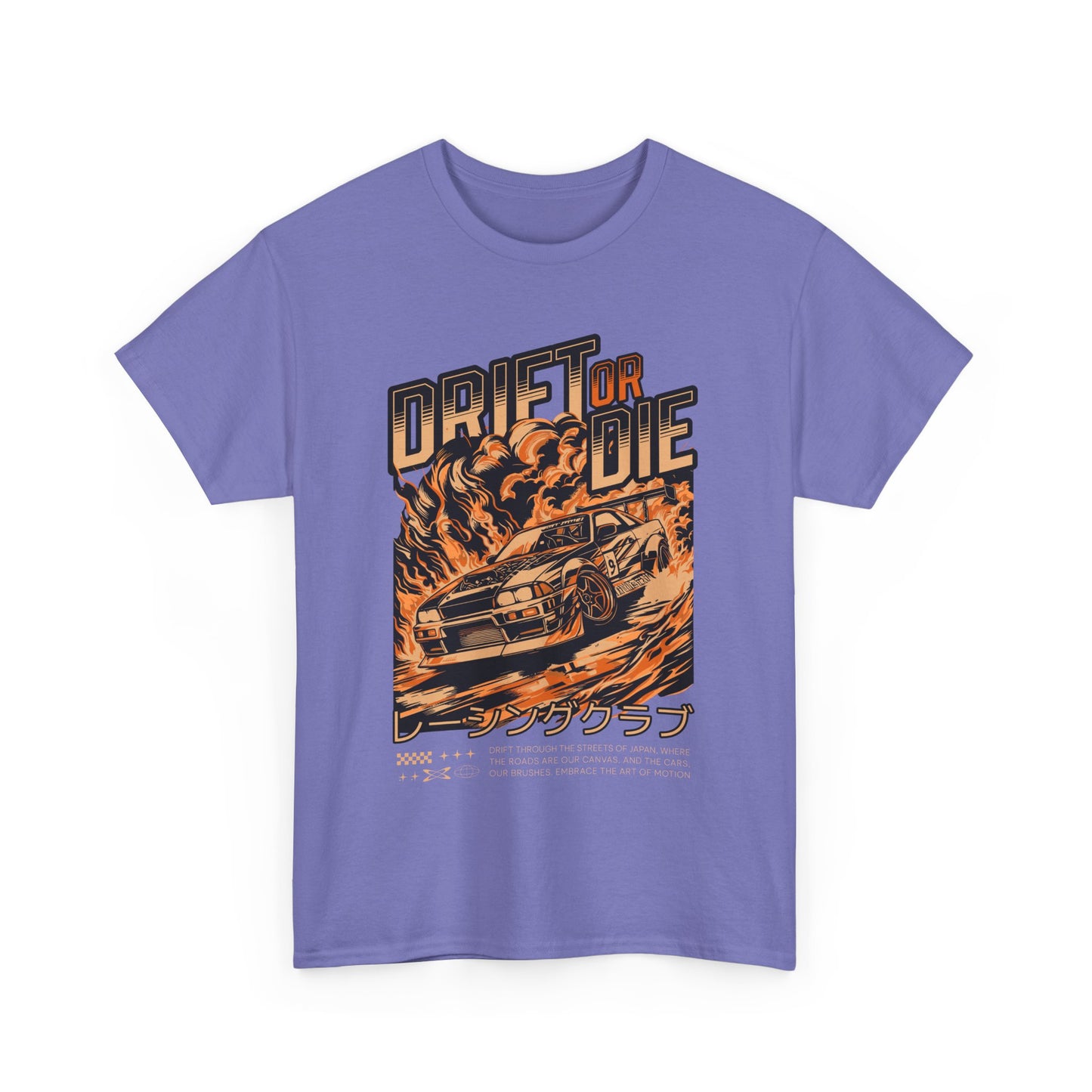 JDM Tee - Unisex Heavy Cotton Tshirt - Drift or Die