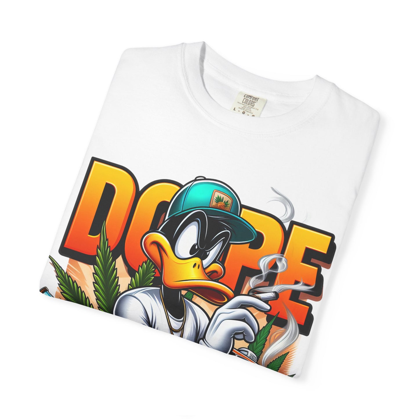Dope Vibe Unisex Garment-Dyed T-Shirt | Streetwear Fashion, Casual Style, Hip Hop Merch, Graphic Tee, Cool Gift, Cannabis, 420