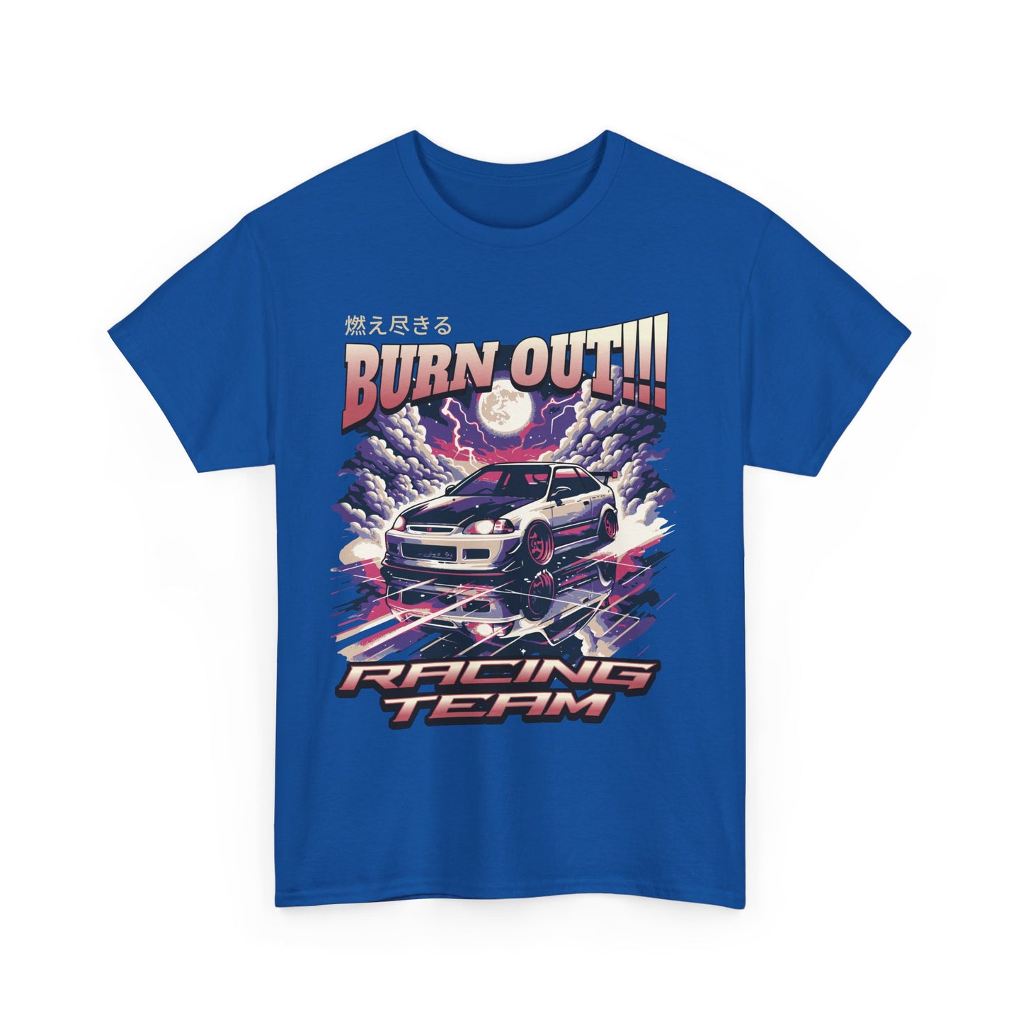 JDM Graphic Tee - Burn Out Racing