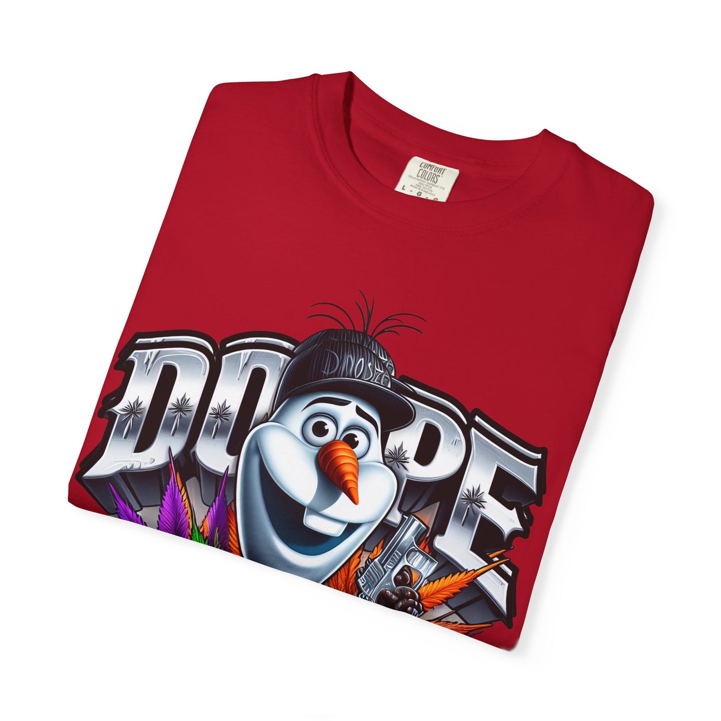 Dope Character Graphic Tee, Unisex T-Shirt for Casual Wear, Perfect Gift for Car Lovers, Cartoon Fan Apparel, Unique Statement Piece, 420, Cannabis