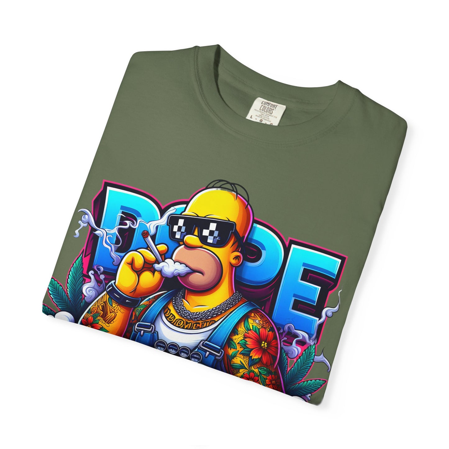 Urban Vibe Graphic Tee - Streetwear, Casual Style, Gift for Him, Retro Animation, Summer Fashion, 420, Cannabis