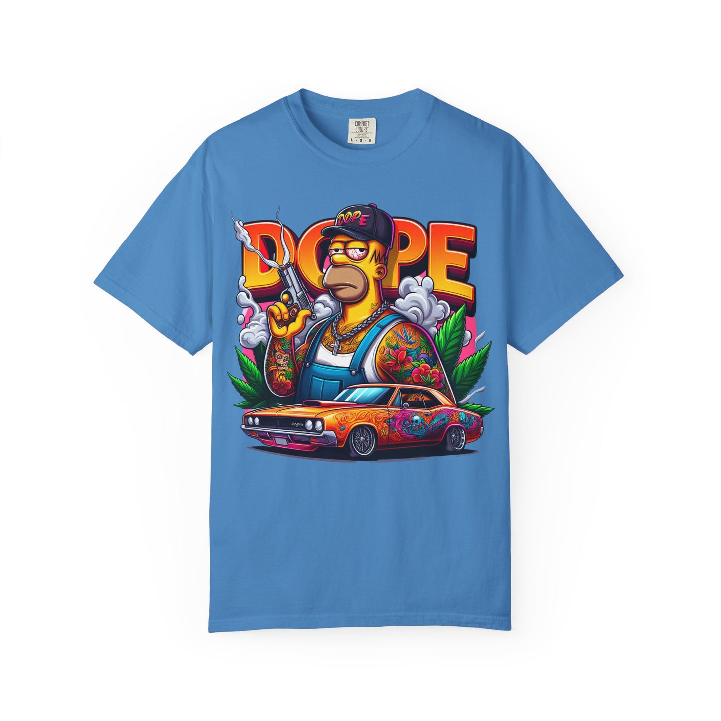 Dope Vibe Unisex T-shirt, Retro Graphic Tee, Streetwear Style, Casual Outfit, Gift for Him/Her, Festival Wear, Hip Hop Culture, 420, Cannabis