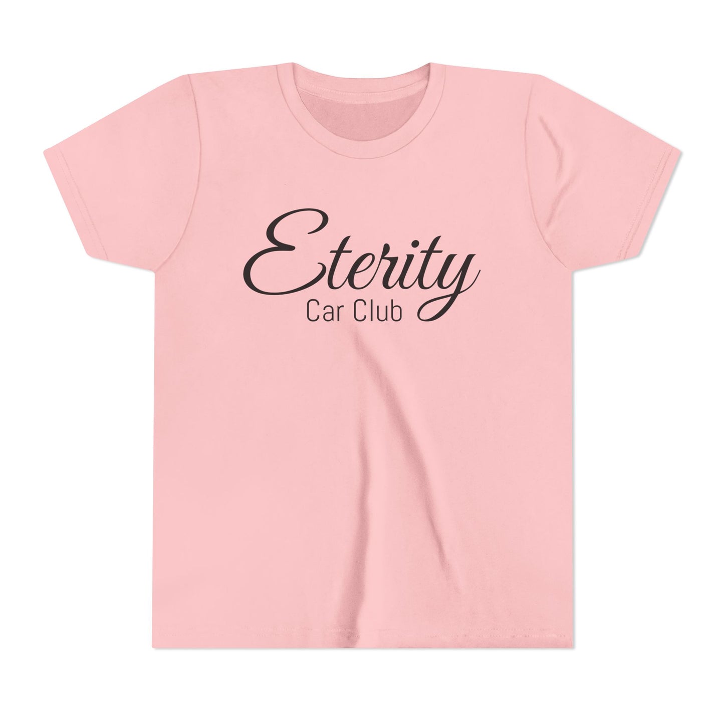 Eterity Car Club Youth Tee, Kids Car Enthusiast Shirt, Auto Club Tee, Birthday Gift, Summer Style, Car Lover Apparel