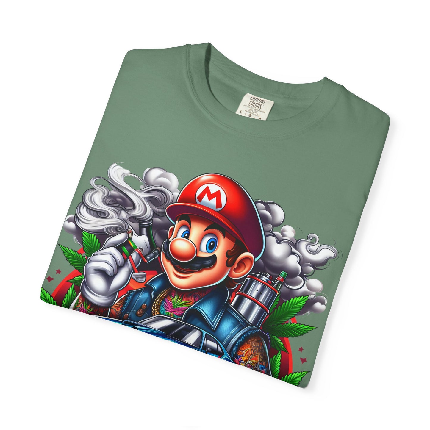 Dope Graphic Tee | Unisex Garment-Dyed T-shirt, Retro Gamer Shirt, Cute Gift for Gamers, Streetwear, Hip Hop Fashion, 420, Cannabis