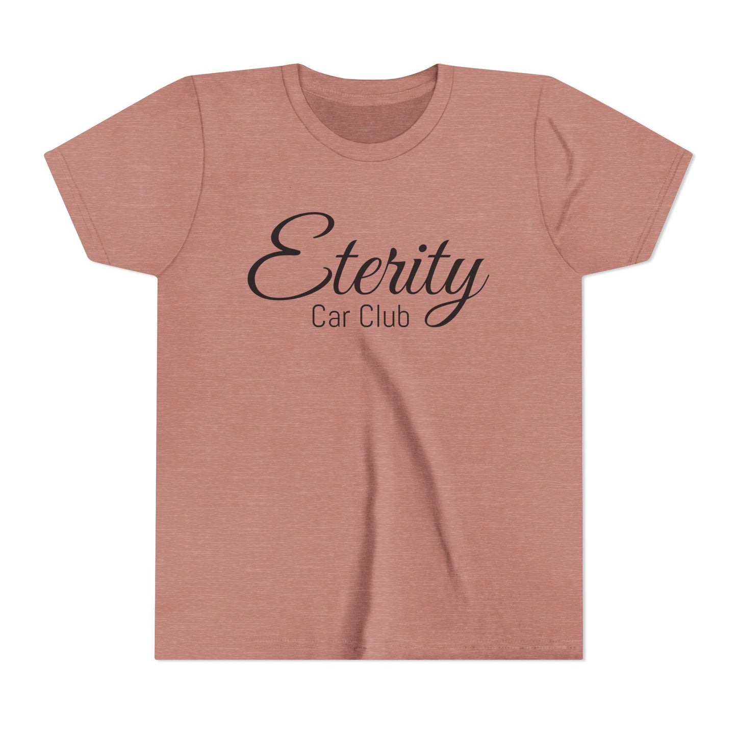 Eterity Car Club Youth Tee, Kids Car Enthusiast Shirt, Auto Club Tee, Birthday Gift, Summer Style, Car Lover Apparel