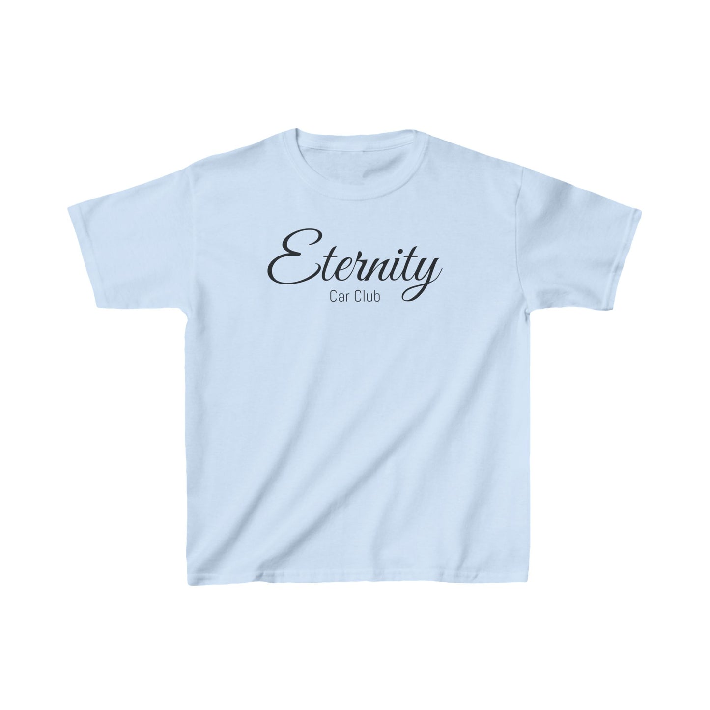 Eternity Car Club Kids Tee - Fun & Stylish Cotton Shirt for Young Car Enthusiasts