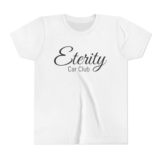 Eterity Car Club Youth Tee, Kids Car Enthusiast Shirt, Auto Club Tee, Birthday Gift, Summer Style, Car Lover Apparel