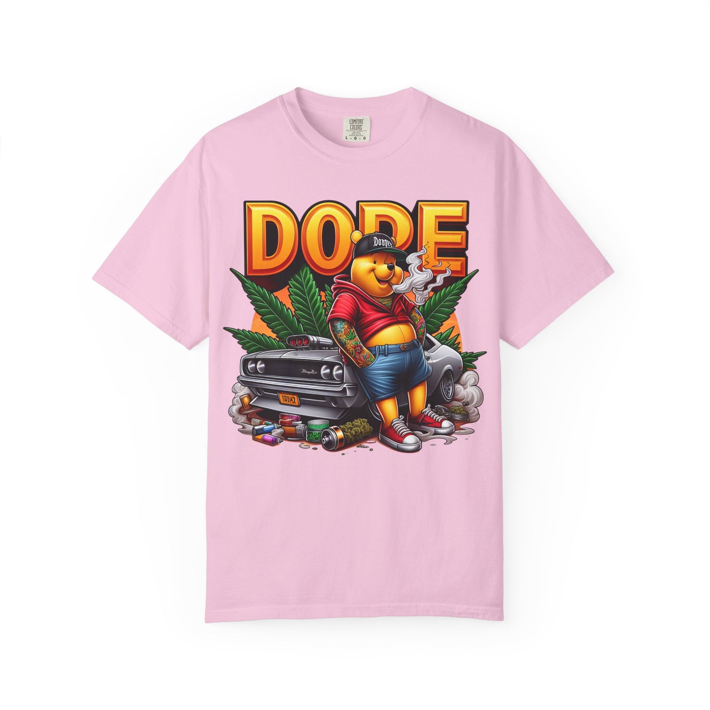 Cool Dude Graphic T-Shirt, Vintage Streetwear Tee, Perfect for Festivals, Summer Vibes, Hip Hop, Gift for Friends, 420, Cannabis