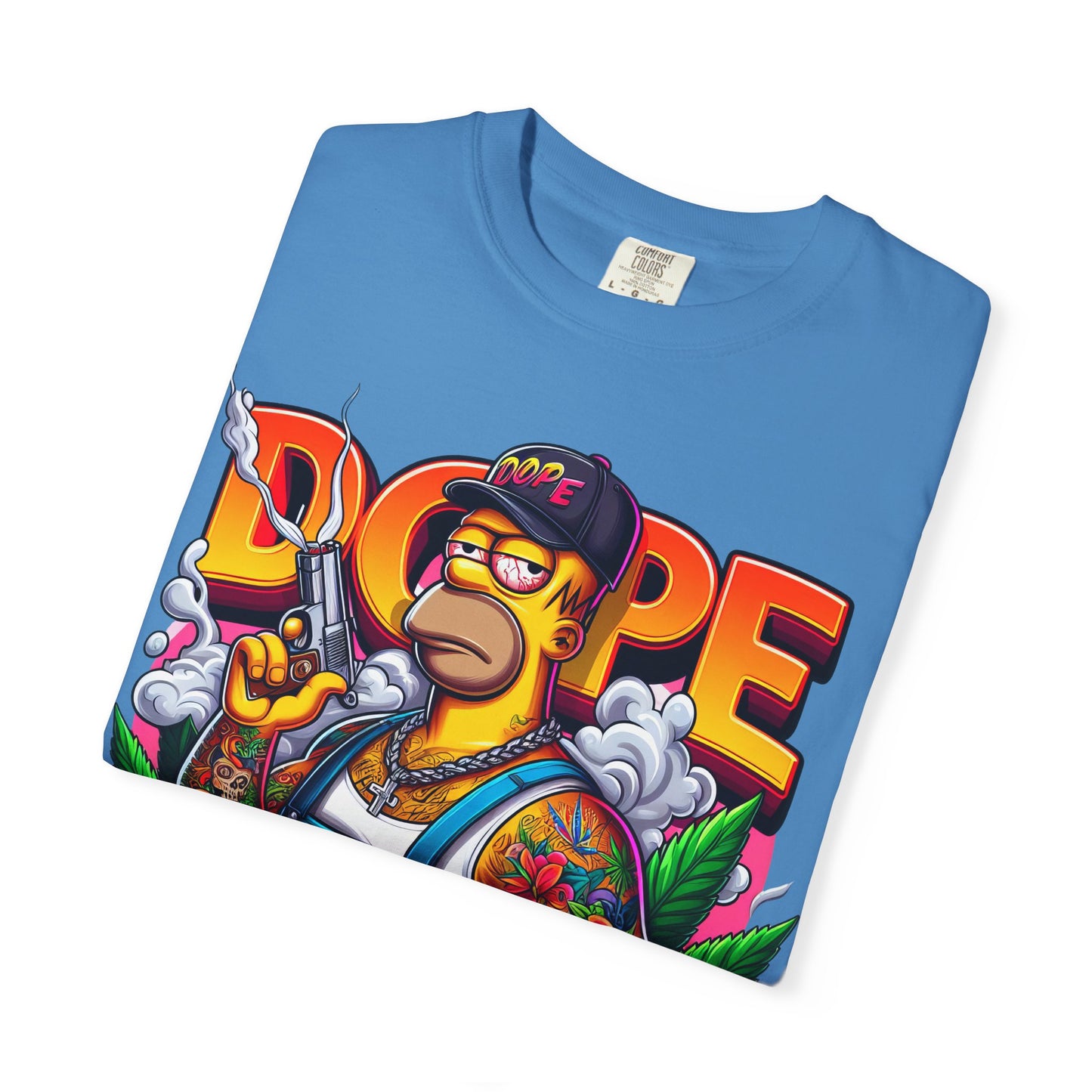 Dope Vibe Unisex T-shirt, Retro Graphic Tee, Streetwear Style, Casual Outfit, Gift for Him/Her, Festival Wear, Hip Hop Culture, 420, Cannabis