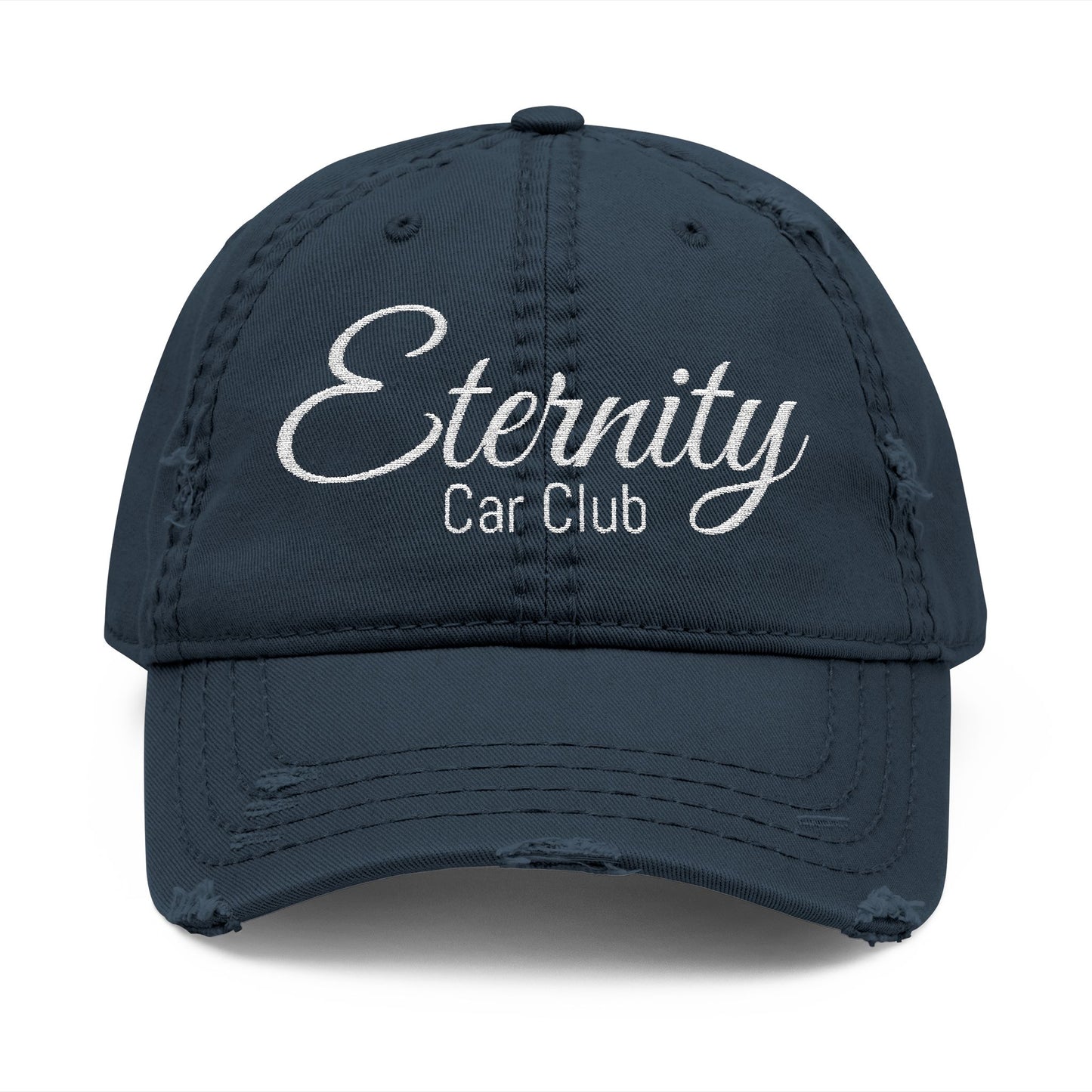 Embroidered Trendy Distressed Dad Hat