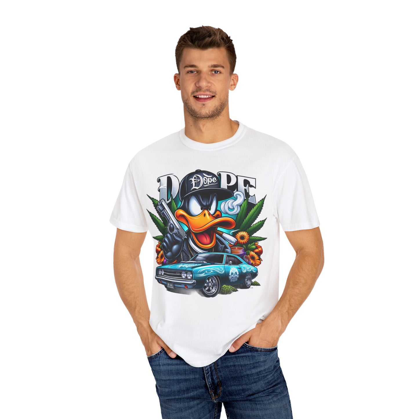 Street Vibe Graphic T-Shirt, Cool Casual Wear, Hip Hop Style Top, Unique Gift for Teens, Urban Fashion Tee. 420, Cannabis