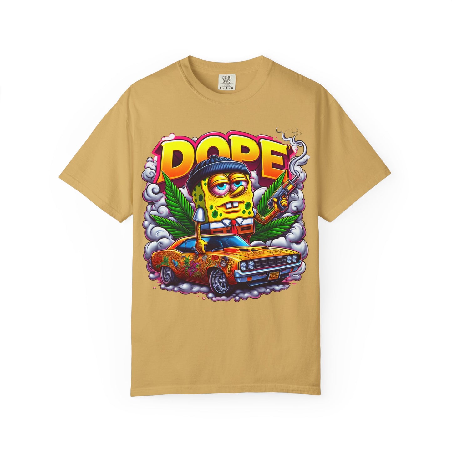 Vibrant Graphic Tee: Funky Cartoon T-Shirt, Unisex Fashion, Casual Wear, Gift for Friends, Streetwear Style, Cool Graphic Tee, 420, Cannabis
