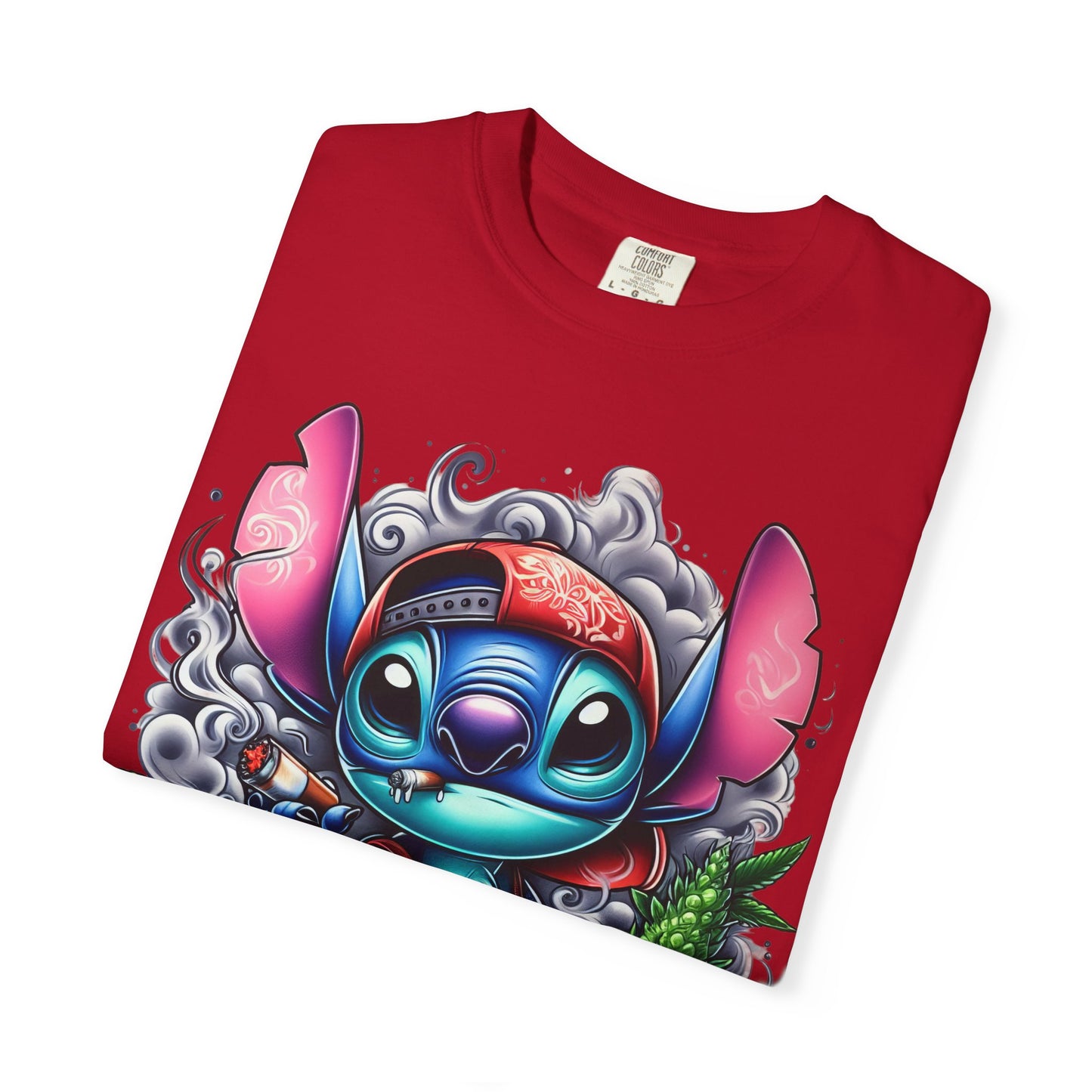 Vibrant Cartoon Character T-shirt, Fun Unisex Tee, Casual Streetwear, Gift for Teens, Summer Wardrobe Essential, Cannabis, 420