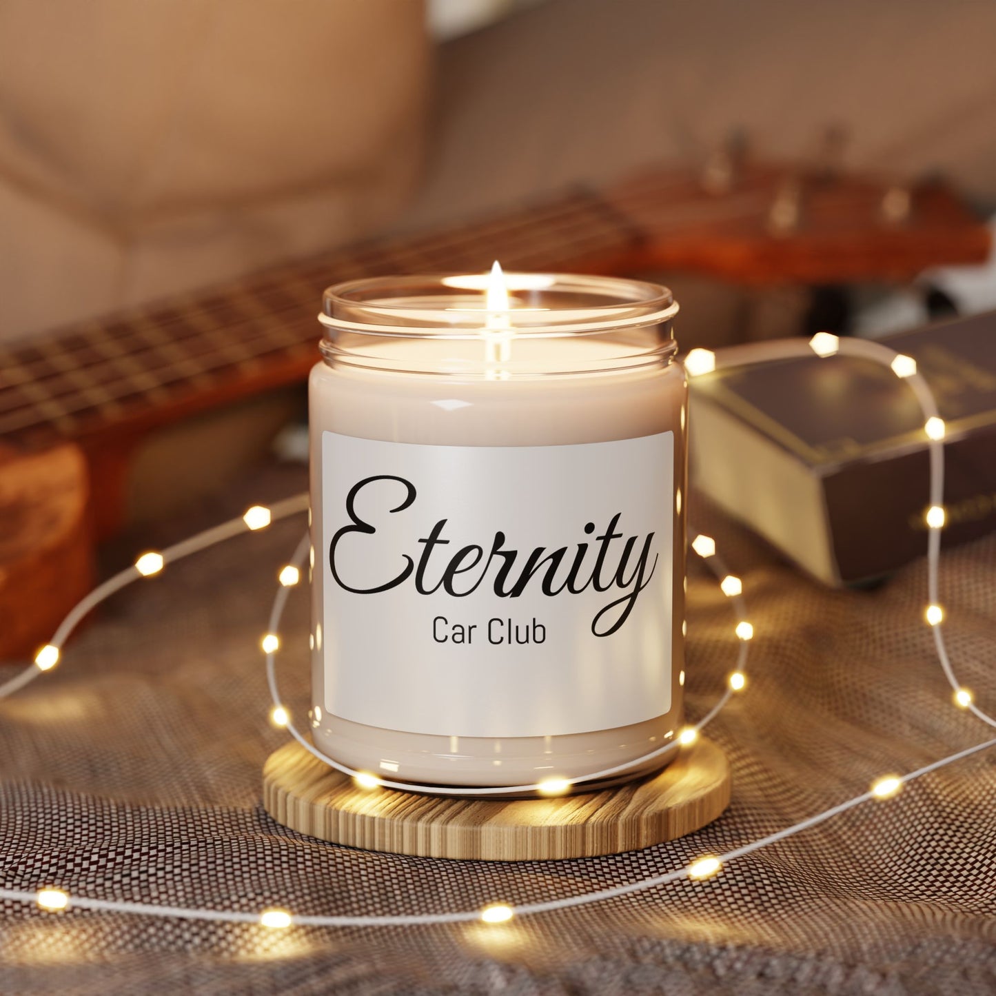 Eternity Car Club Scented Soy Candle - 9oz Aromatherapy for Auto Enthusiasts