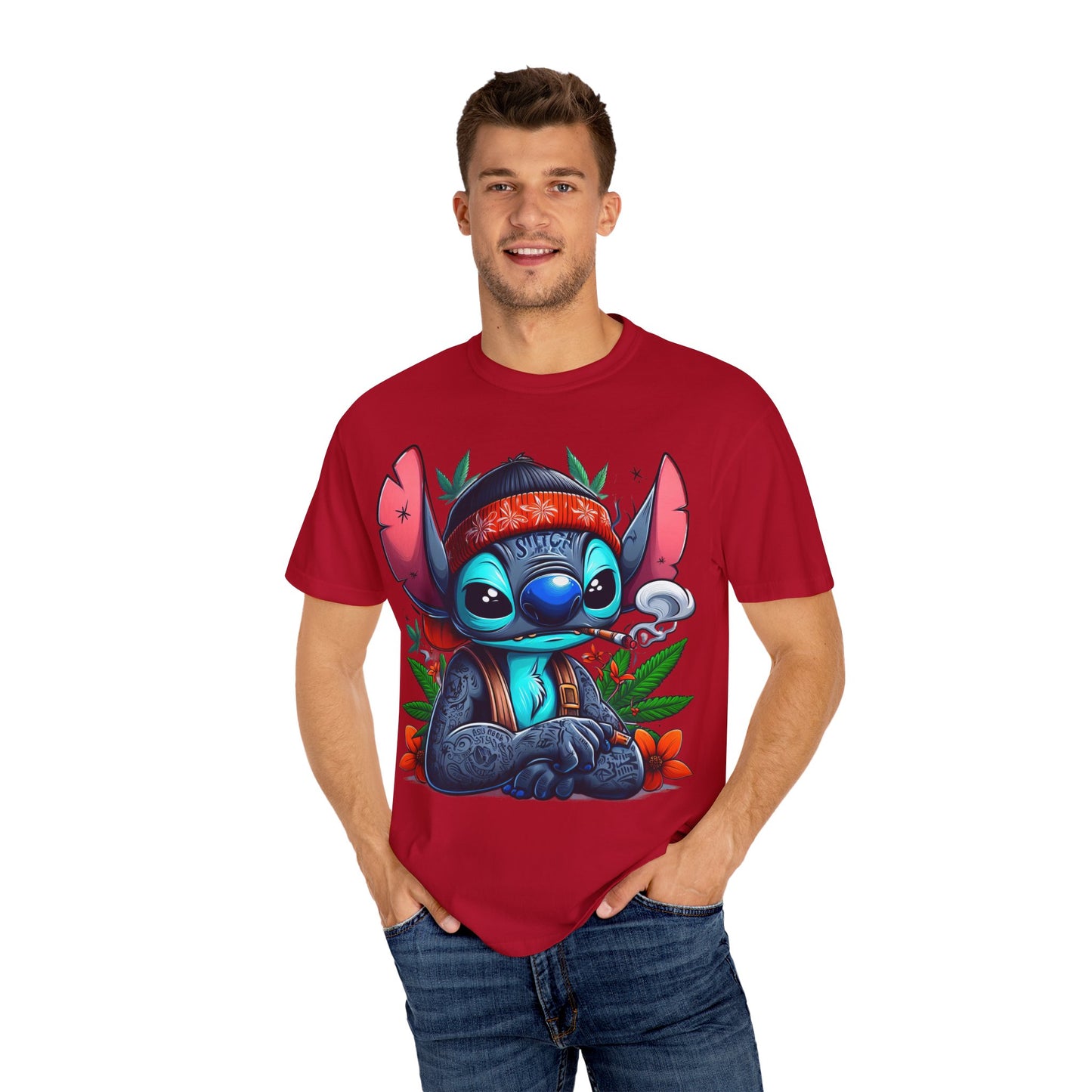 Funky Alien-Inspired Unisex T-Shirt | Casual Wear, Gift for Kids, Vintage Style, Festival Fashion, Graphic Tee, 420, Cannabis