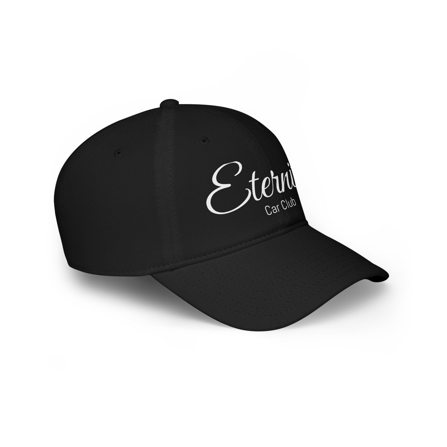 Eternity Car Club Low Profile Baseball Cap - Stylish Red Cap for Car Enthusiasts