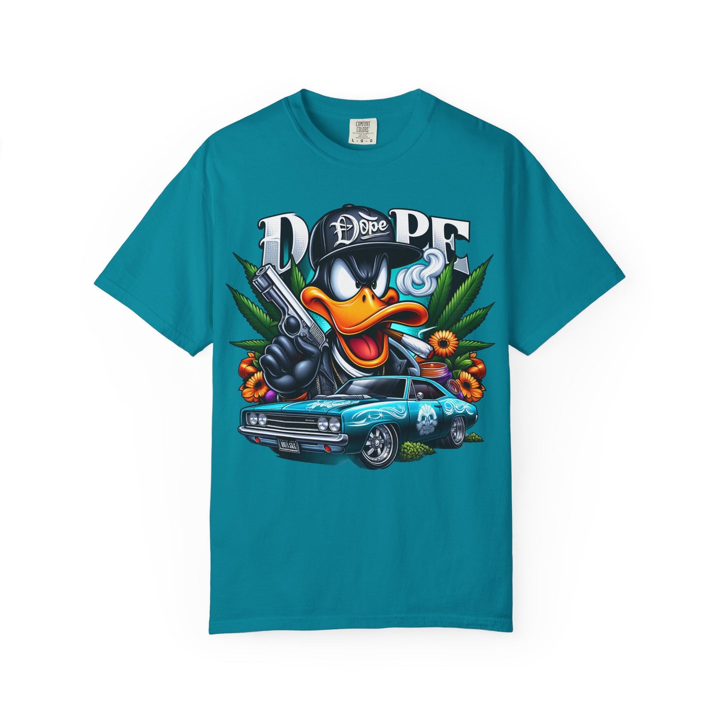 Street Vibe Graphic T-Shirt, Cool Casual Wear, Hip Hop Style Top, Unique Gift for Teens, Urban Fashion Tee. 420, Cannabis