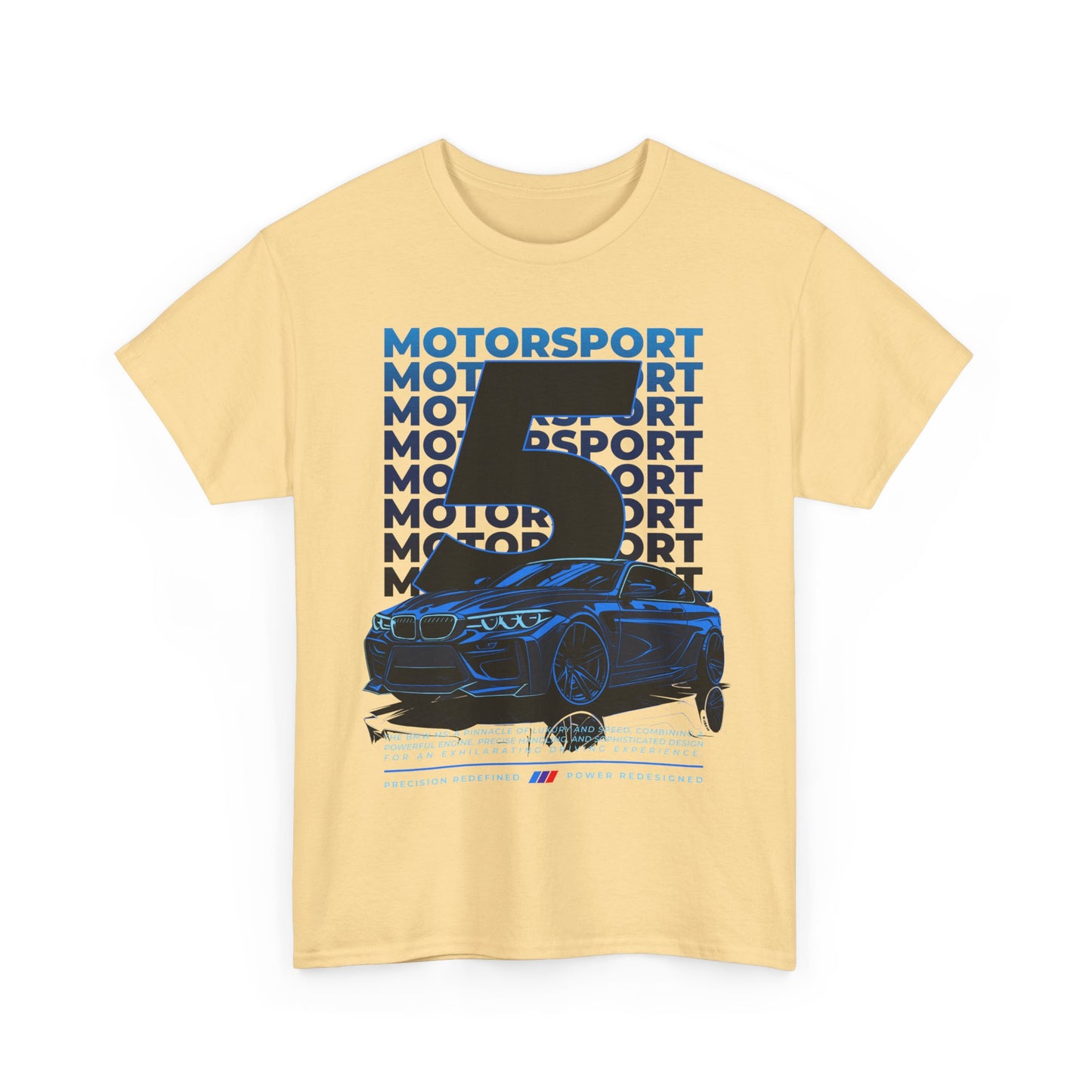 BMW M5 Motorsport Graphic Tee | Unisex Heavy Cotton Tee, Car Lover Gift, Racing Apparel, Automotive T-Shirt