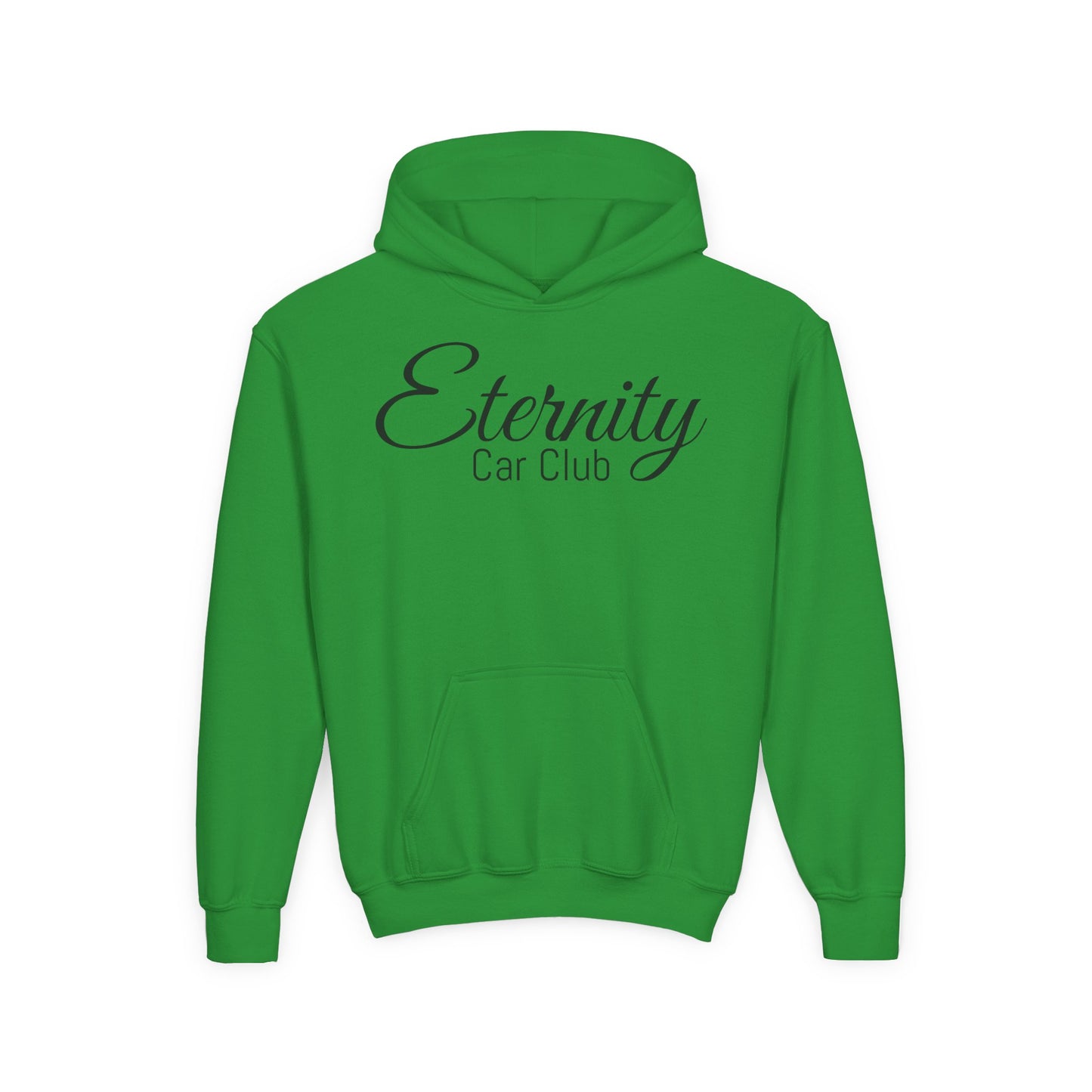 Eternity Car Club Youth Hoodie, Cool Teen Sweatshirt, Unisex Pullover, Birthday Gift, Car Enthusiast Apparel