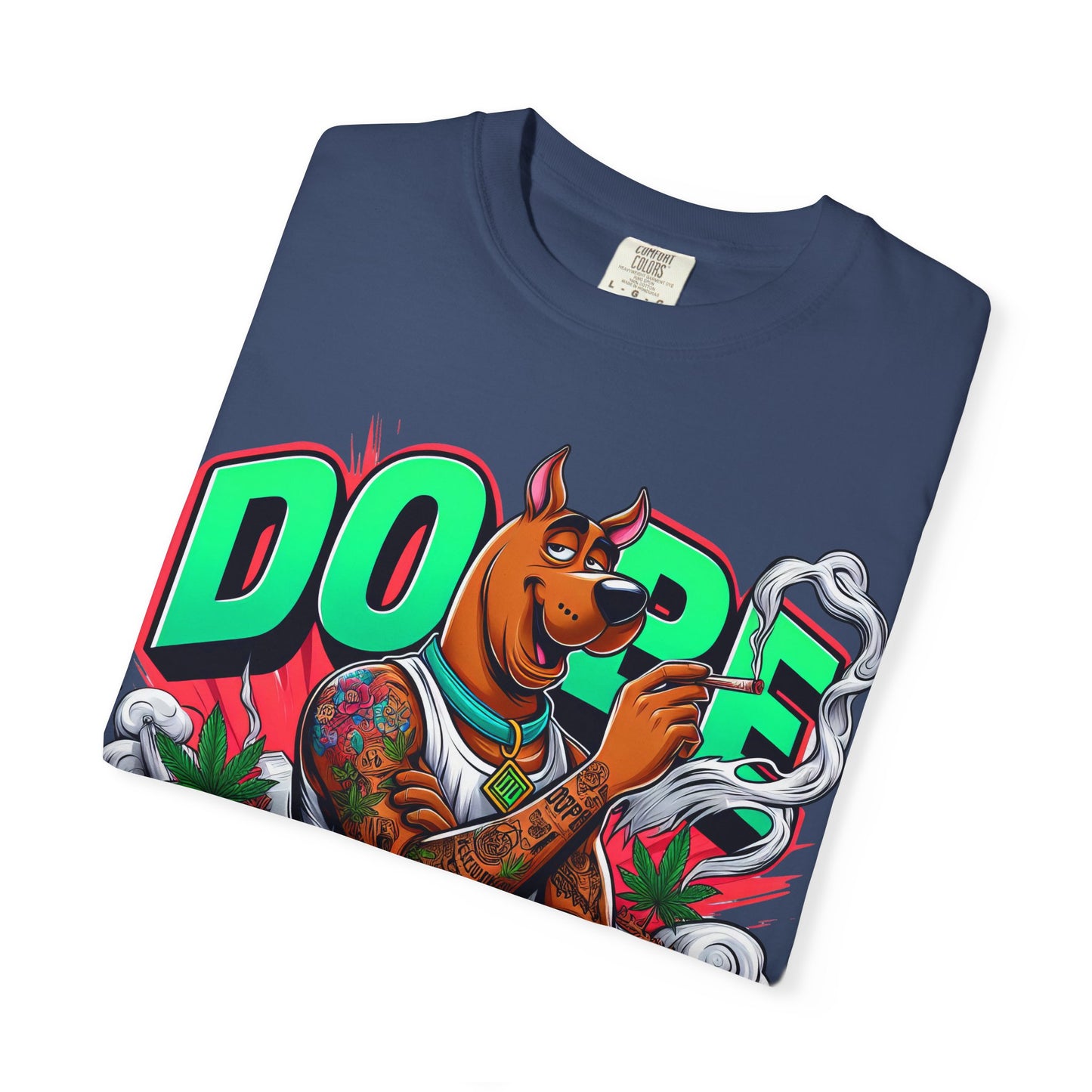 Dope Scooby-Doo Unisex T-Shirt, Cool Graphic Tee, Streetwear Shirt, Gift for Dog Lovers, Retro T-Shirt, 420, Cannabis