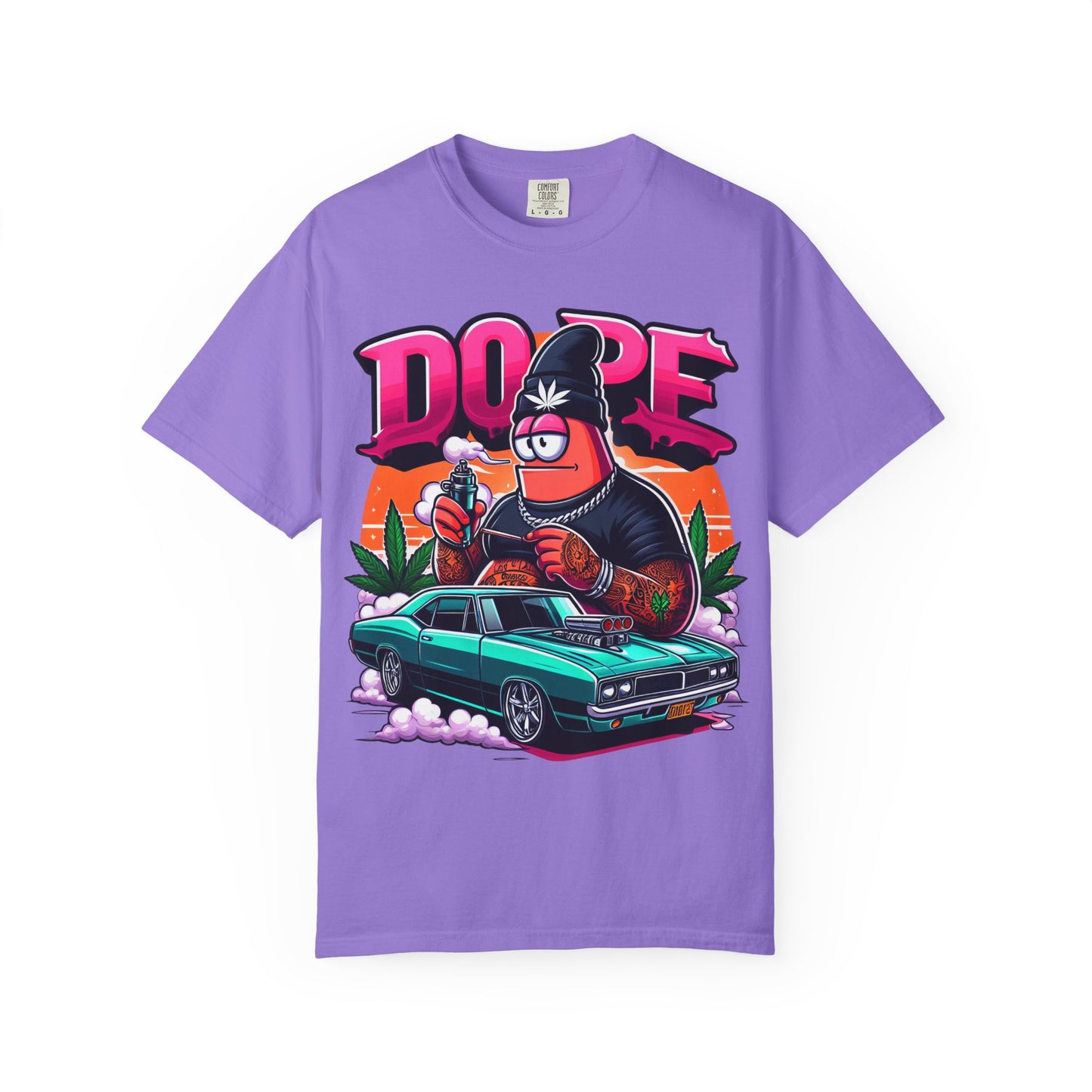 Dope Vibes Unisex T-shirt, Graphic Tee for Streetwear, Cool Casual Outfit, Gift for Artists, Hip Hop Culture Clothing, Cannabis, 420