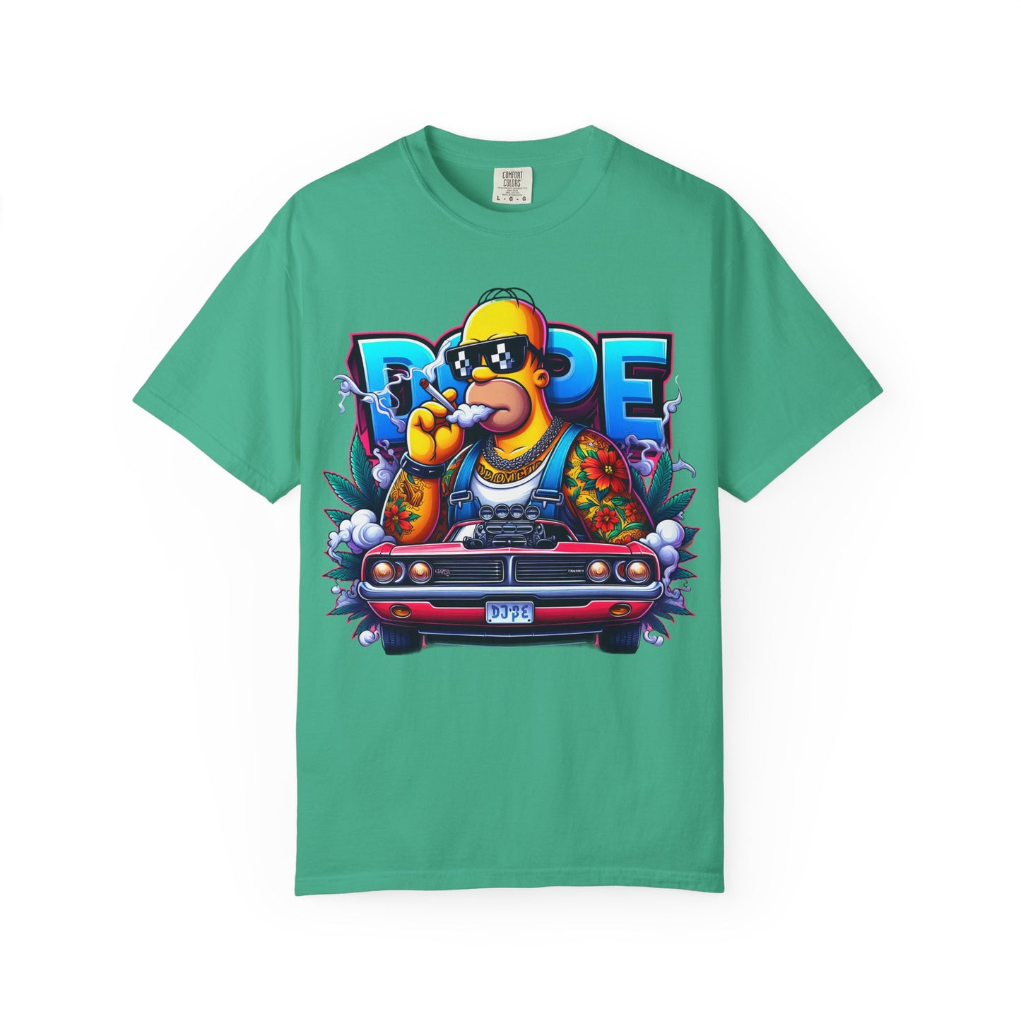 Urban Vibe Graphic Tee - Streetwear, Casual Style, Gift for Him, Retro Animation, Summer Fashion, 420, Cannabis