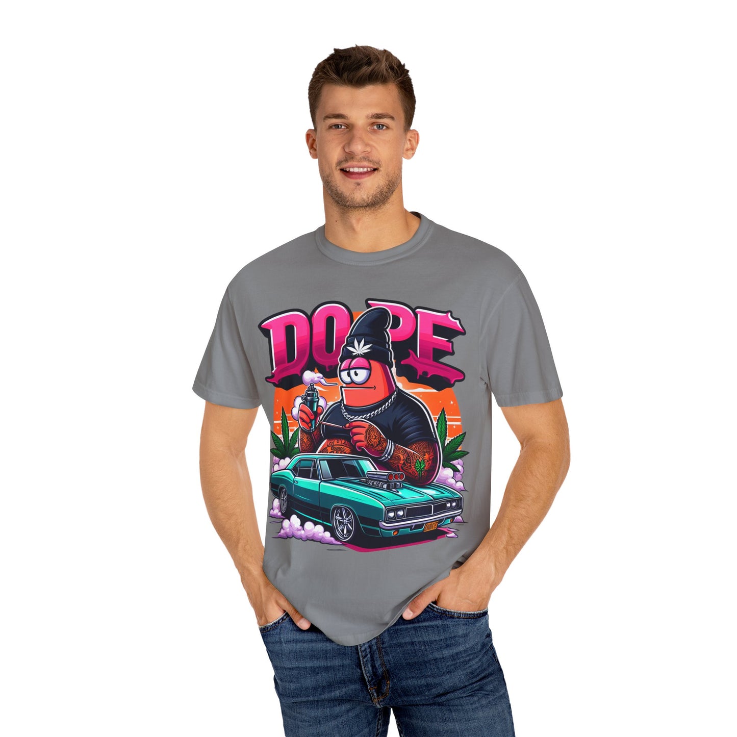 Dope Vibes Unisex T-shirt, Graphic Tee for Streetwear, Cool Casual Outfit, Gift for Artists, Hip Hop Culture Clothing, Cannabis, 420