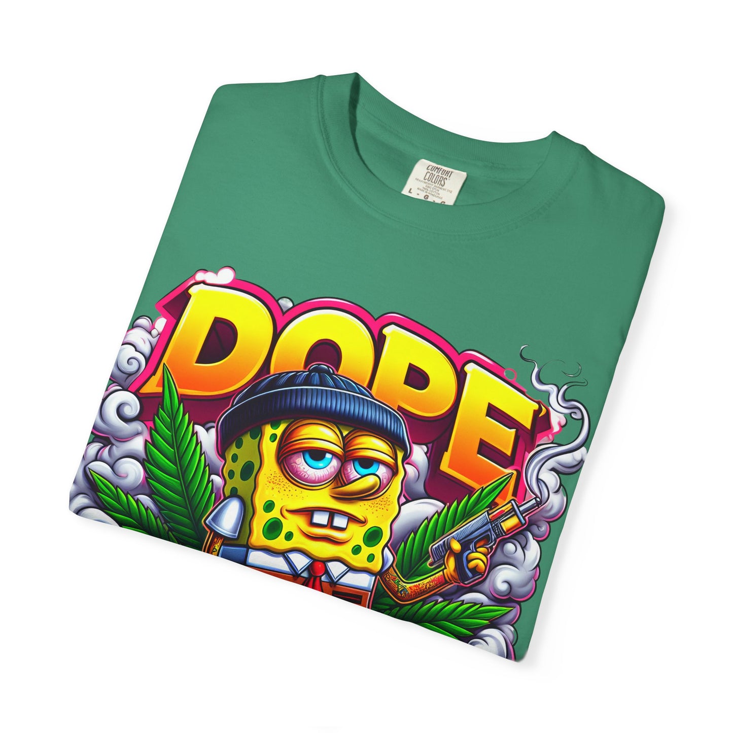 Vibrant Graphic Tee: Funky Cartoon T-Shirt, Unisex Fashion, Casual Wear, Gift for Friends, Streetwear Style, Cool Graphic Tee, 420, Cannabis