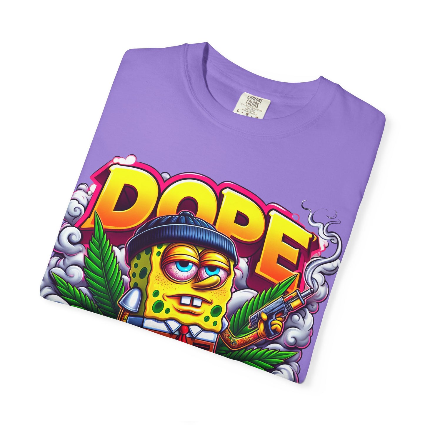 Vibrant Graphic Tee: Funky Cartoon T-Shirt, Unisex Fashion, Casual Wear, Gift for Friends, Streetwear Style, Cool Graphic Tee, 420, Cannabis