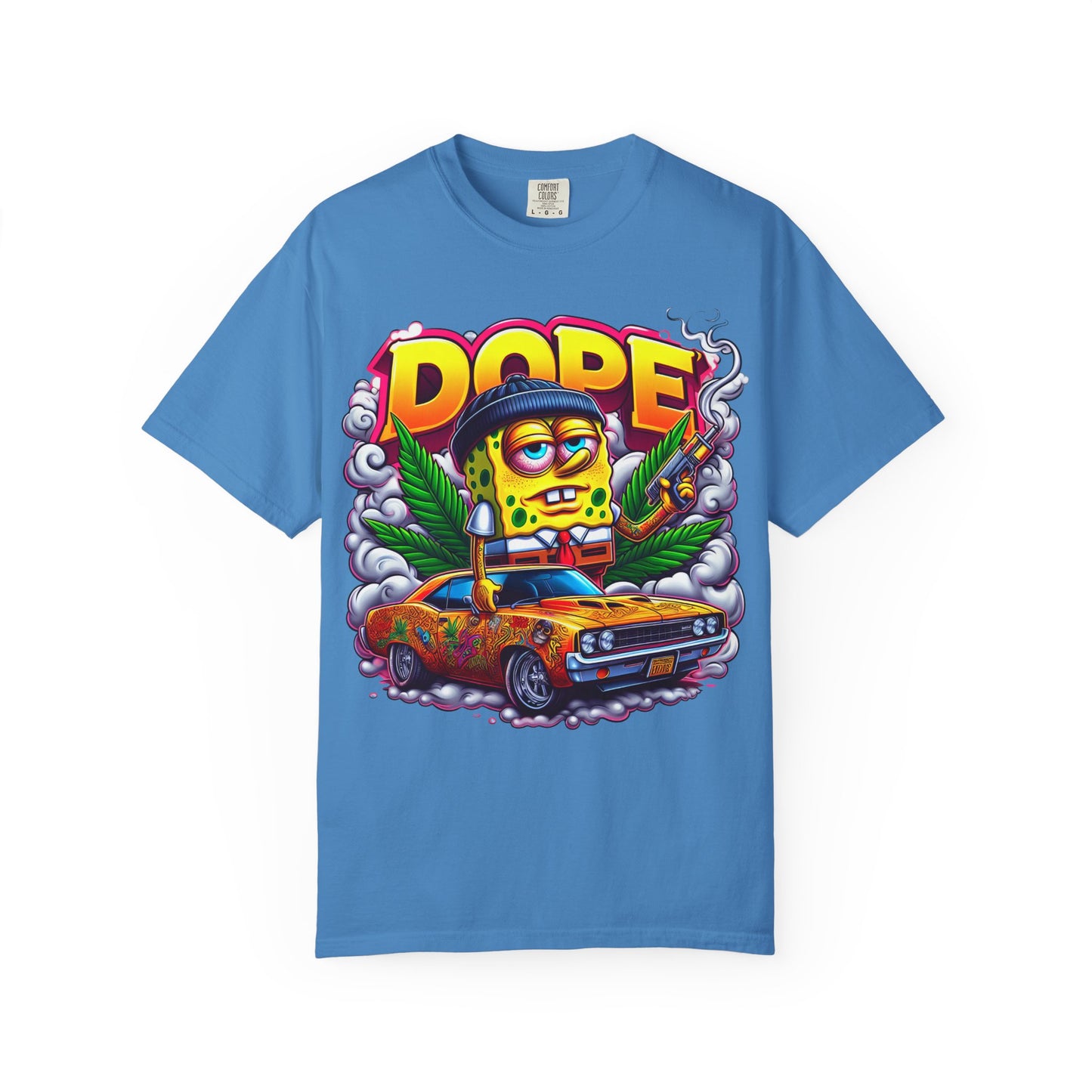 Vibrant Graphic Tee: Funky Cartoon T-Shirt, Unisex Fashion, Casual Wear, Gift for Friends, Streetwear Style, Cool Graphic Tee, 420, Cannabis