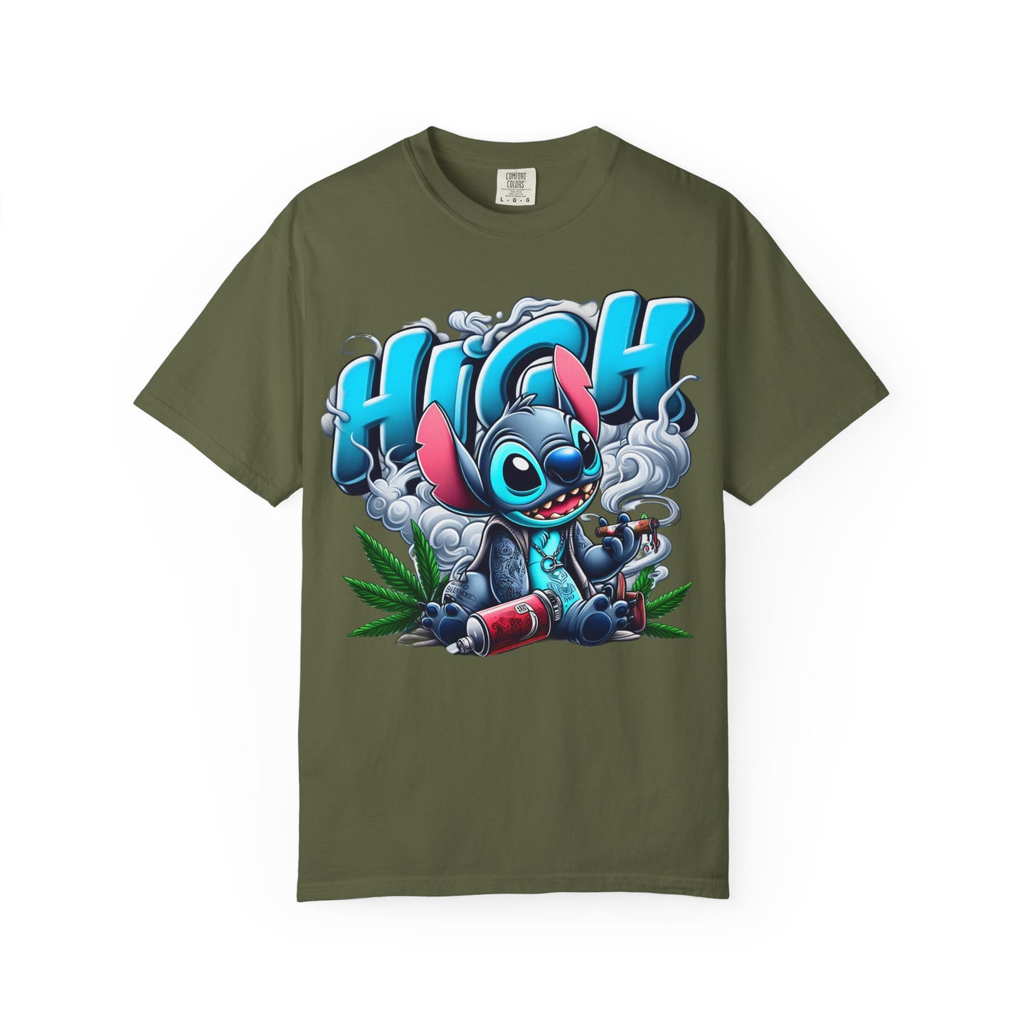High Vibe Unisex T-Shirt, Chill Graphic Tee, Streetwear, Cannabis Culture, Gift for Stoners, Party Apparel, 420, Cannabis