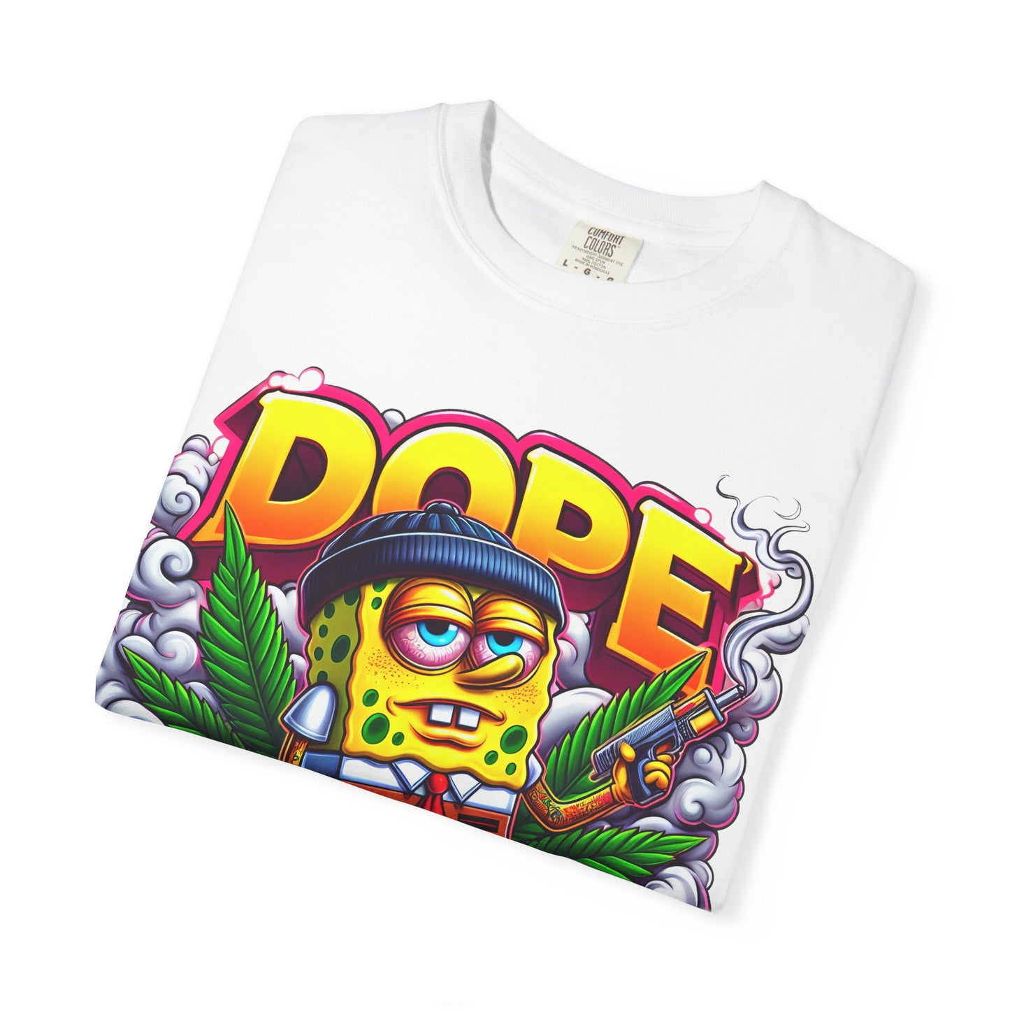 Vibrant Graphic Tee: Funky Cartoon T-Shirt, Unisex Fashion, Casual Wear, Gift for Friends, Streetwear Style, Cool Graphic Tee, 420, Cannabis