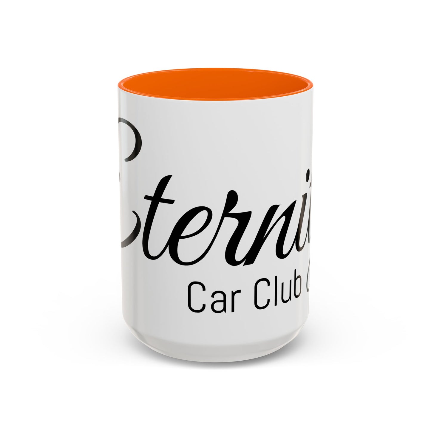 Eternal Car Club Accent Coffee Mug - Stylish Drinkware for Car Enthusiasts